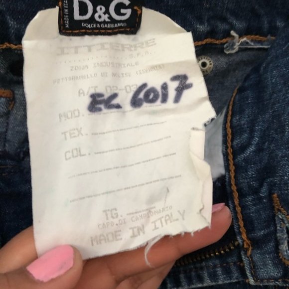 Vintage D&G Denim Jeans Dolce & Gabbana - Picture 9 of 11